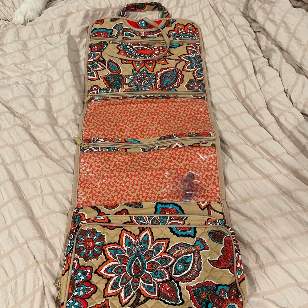 Vintage Vera Bradley travel toiletry bag